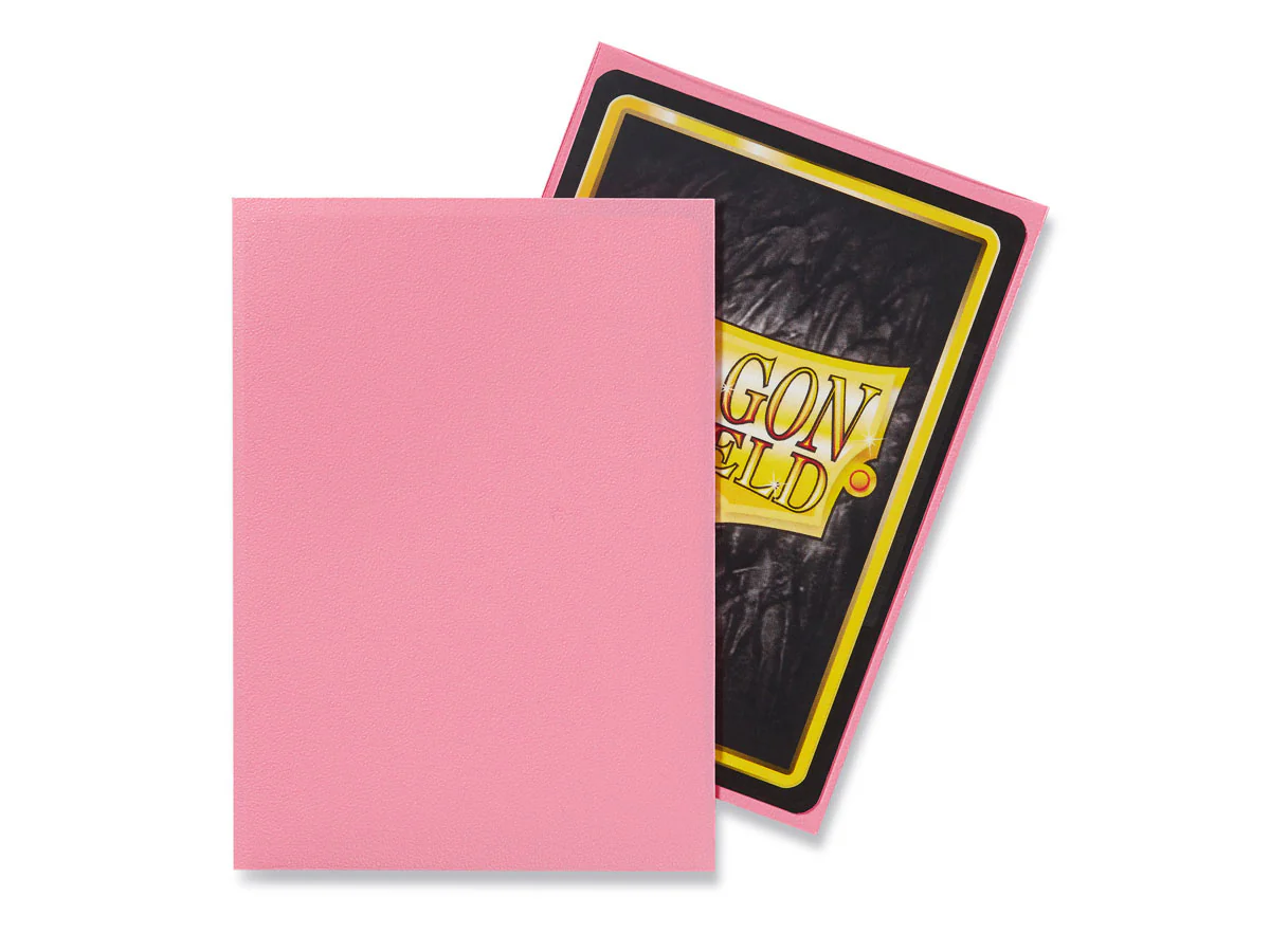 Dragon Shield - Standard Sleeves 100ct - Pink MATTE - Image 3