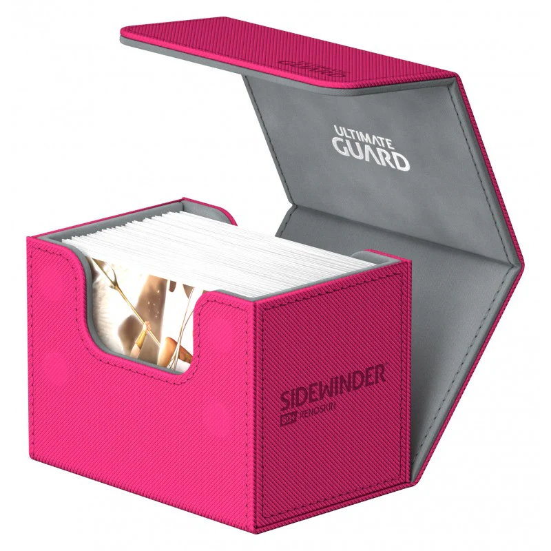 Ultimate Guard - Sidewinder Deck Box 80+ XenoSkin Standard Size - Pink - Image 3